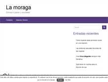 Tablet Screenshot of lamoraga.com